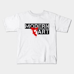 Modern (F) Art Kids T-Shirt